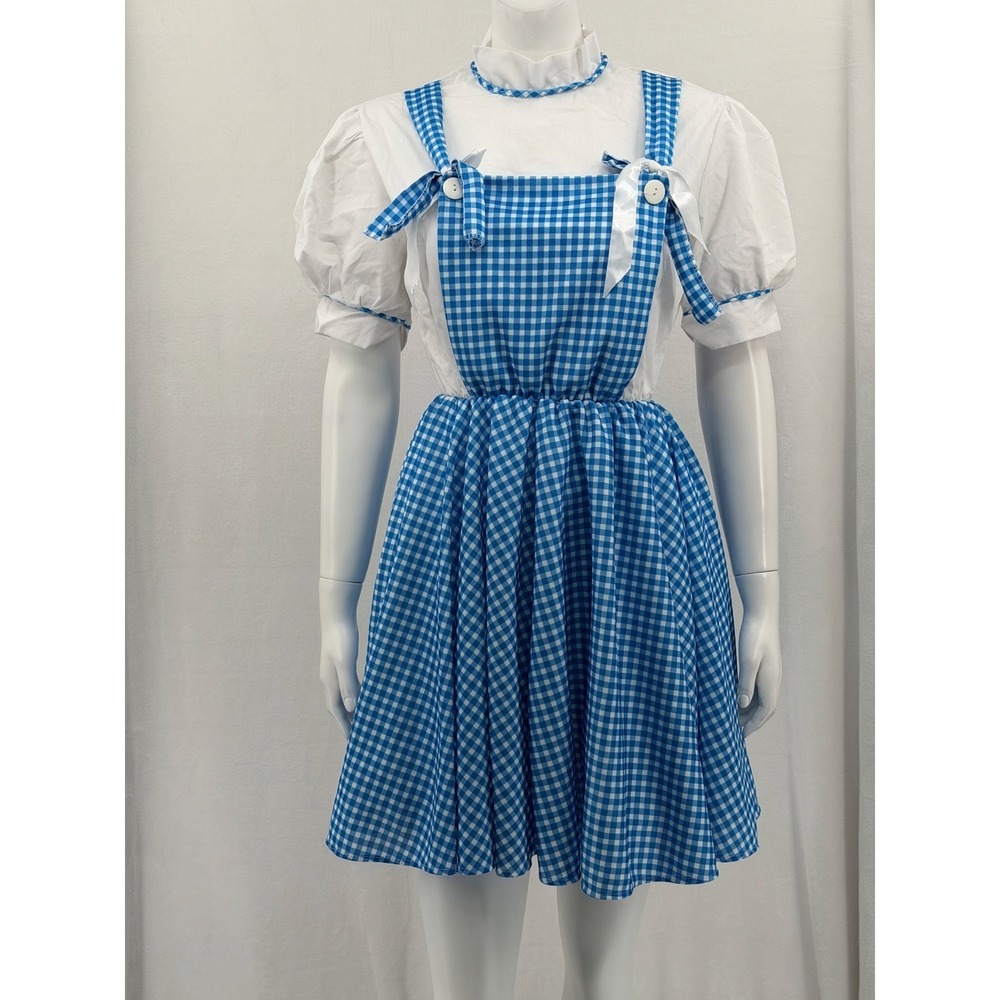 Rubies Costume Womens One Size Blue Dorothy The Wizard Of Oz‎ Gingham Halloween